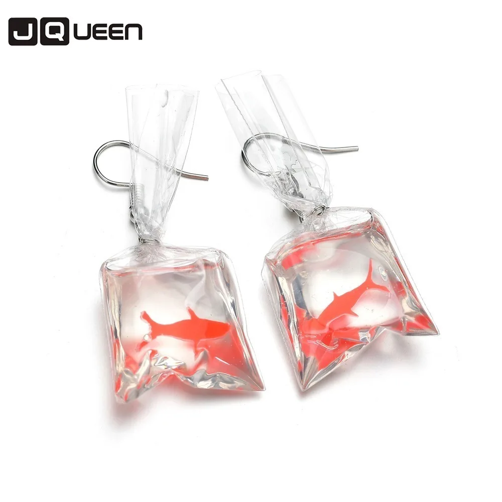 Новое поступление серьги-гвоздики красного и желтого цвета прозрачные серьги из