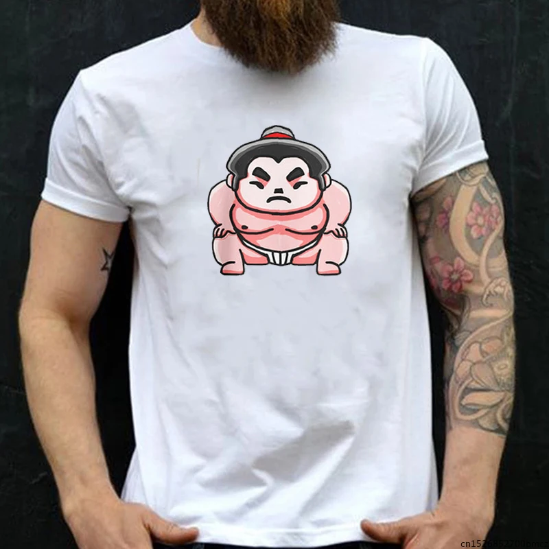 

Sumo Wrestler T Shirt Men Women Harajuku Tops 2021 Short Sleeve Japan O-Neck Top Tee Camiseta Mujer Man