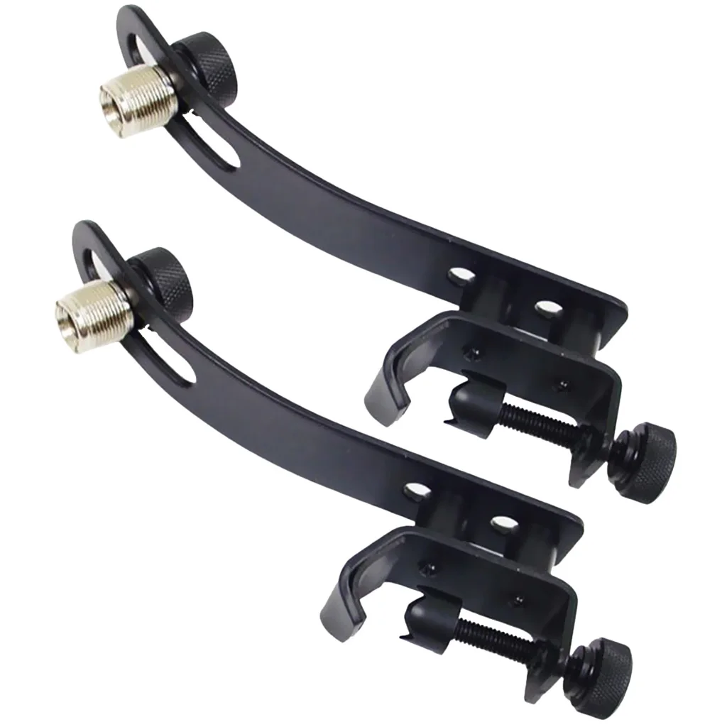 2x барабанный микрофонный зажим ударопрочный держатель обода Комплект для