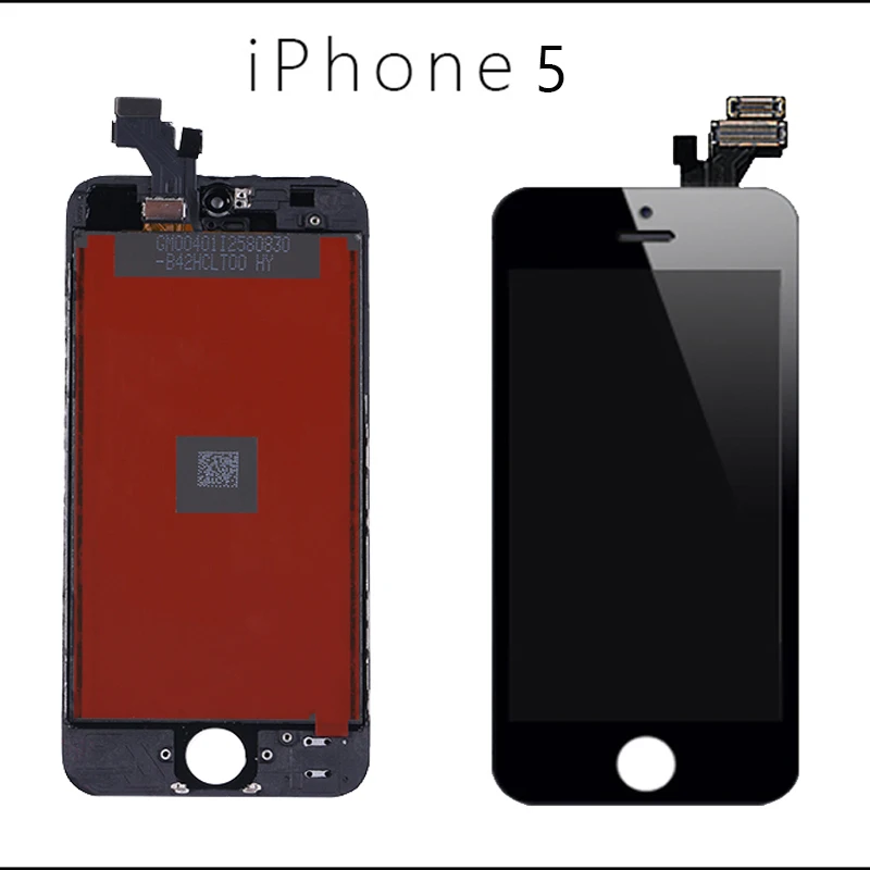 Free Shipping AAA+ Quality 100% Good LCD Touch Screen Glass Digitizer Display Assembly For iPhone5/5s Send tool kit | Мобильные