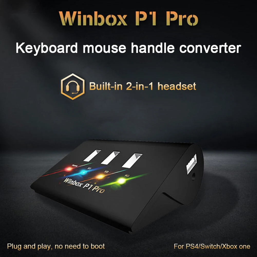 Gaming Accessories Plug And Play Video Game Keyboard Converter No Delay Control USB Type Electronics Mouse Adapter For |