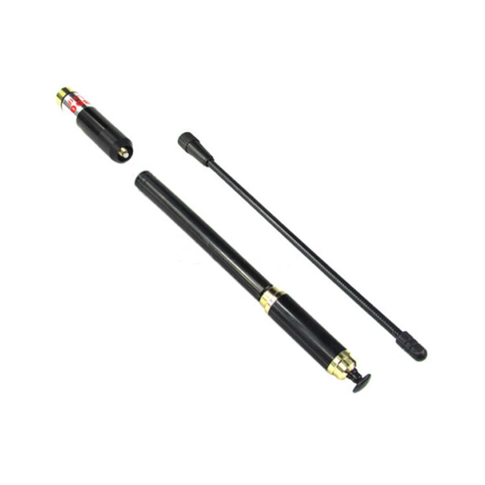 1High Gain Telescopic Antenna AL800 UHF/VHF SMA-M for Yaesu VX7R VX8R VX150 ZT2R+