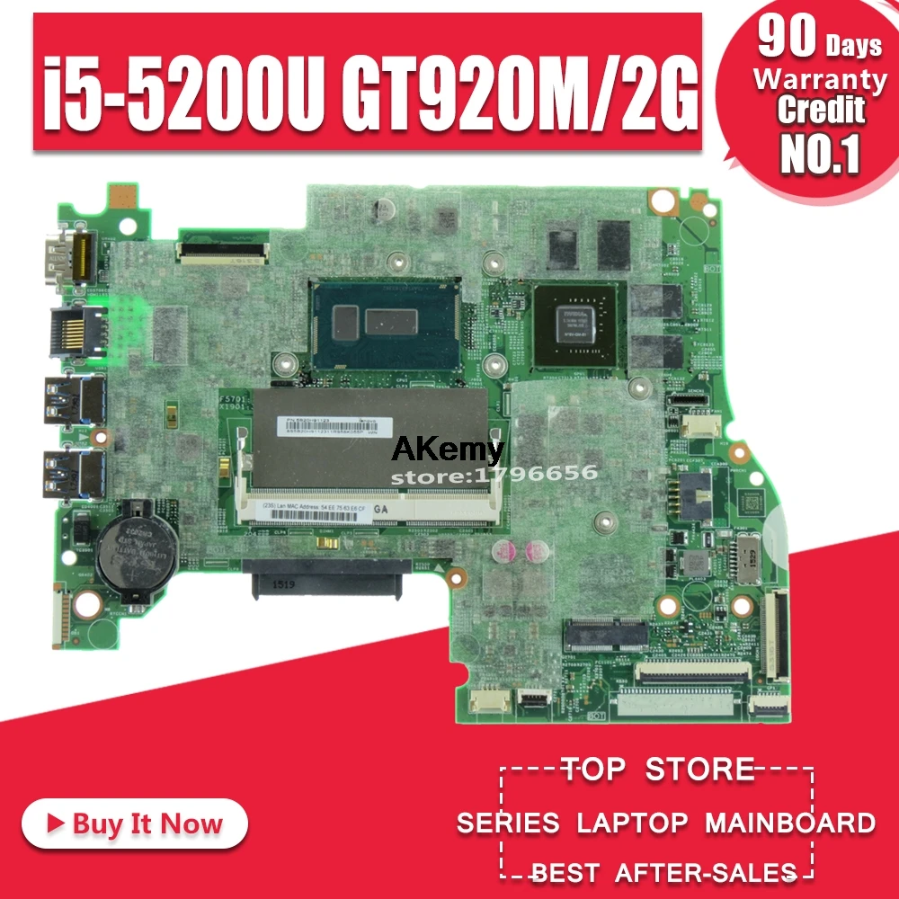 

448.03n3.001m для For Lenovo FLEX3-1470 YOGA 500-14IBD материнская плата для ноутбука 100% тестовая работа cpu i5-5200U GT920M 2G DDR3