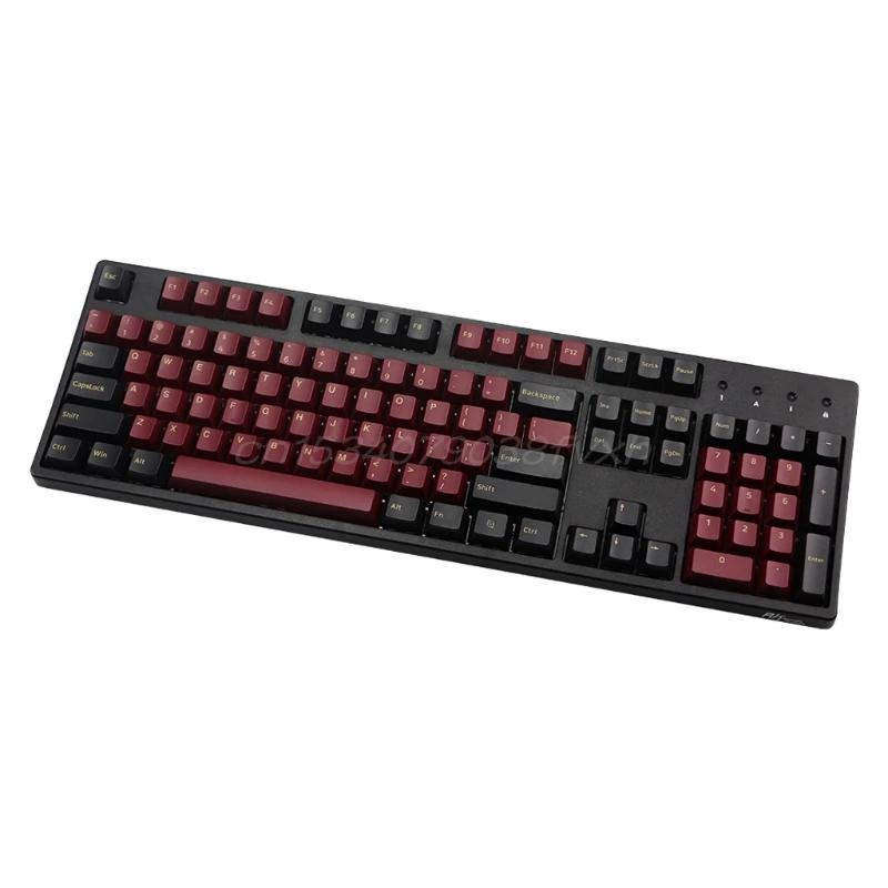 

160 KEYS Cherry Profile Red Samurai Keycap Double Shot Thick PBT Keycaps For MX Switch Mechanical Keyboard Keycap