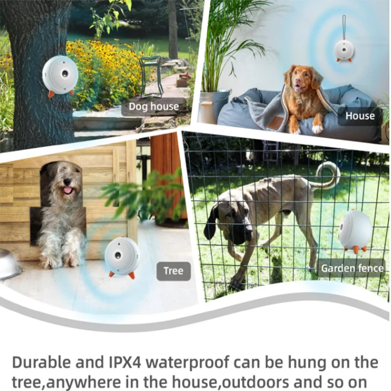 

Pet Dog Repeller Ultrasonic Bark Suppressor Outdoor Dog Repeller Anti-Noise Anti-Barking Dog Training Device Anti-Barking