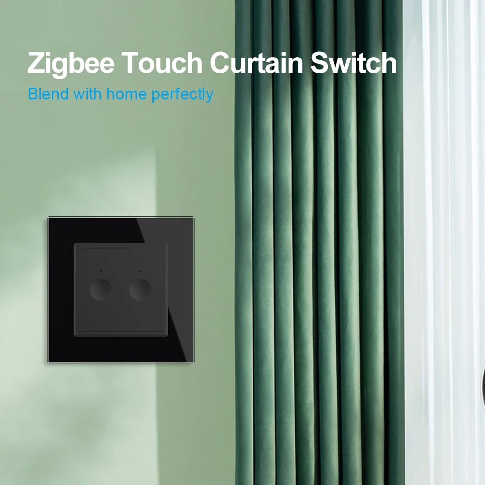 Настенный сенсорный переключатель LIVOLO zigbee Wi-Fi для затвора моторизованные шторы