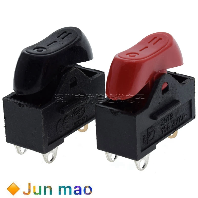 

2 шт. переключатель фена для сушки волос, клавишный переключатель, 3 положения ВКЛ./ВЫКЛ. Выключатель лодки