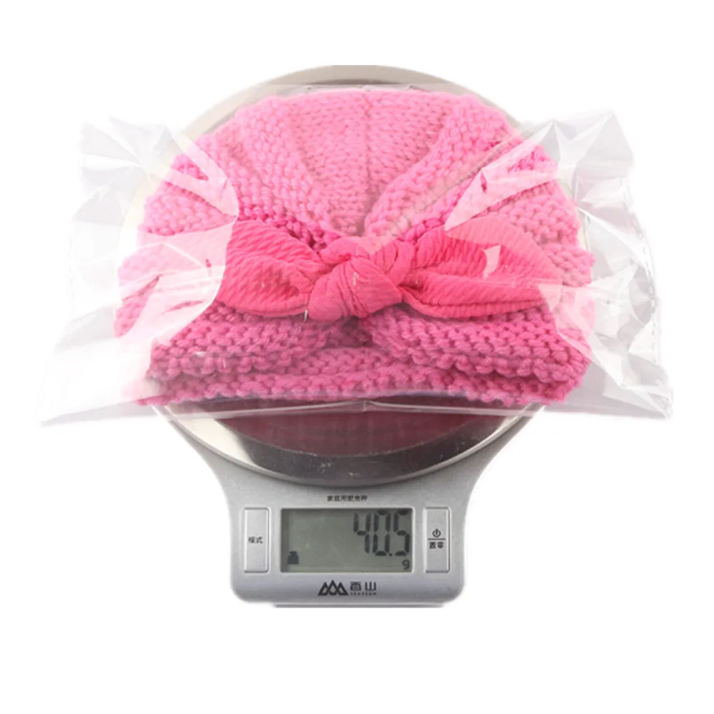 Новинка 2020 года Вязаная шапка для малышей Зимняя девочек с кроличьими ушками