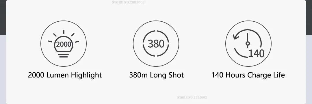 Xiaomi NexTool 2000 лм 380 м наружный светильник-вспышка 5 режимов USB Перезаряжаемый IPX7 водонепроницаемый портативный светильник-вспышка для путешествий и кемпинга