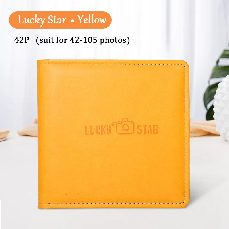 42P yellow Фотоальбом книга печать на заказ Фотокнига DIY Выпускной памятная книга фотостудия детский альбом для автографов - Цвет: 42P yellow