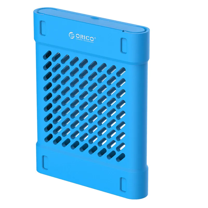 ORICO PHS 2,5 дюймов силиконовый защитный бокс/чехол для хранения SSD HDD жесткий диск HDD защитная коробка теплоотвод - Цвет: 25 inch Blue