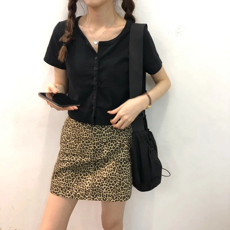 Женский трикотажный однобортный Кардиган розовый тонкий облегающий топ с