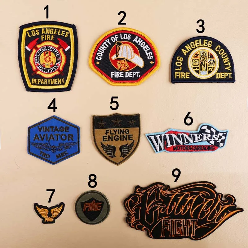 

Новая модная и крутая вышивка с несколькими узорами, гладильная нашивка «сделай сам», аксессуары для украшения одежды, шляпы