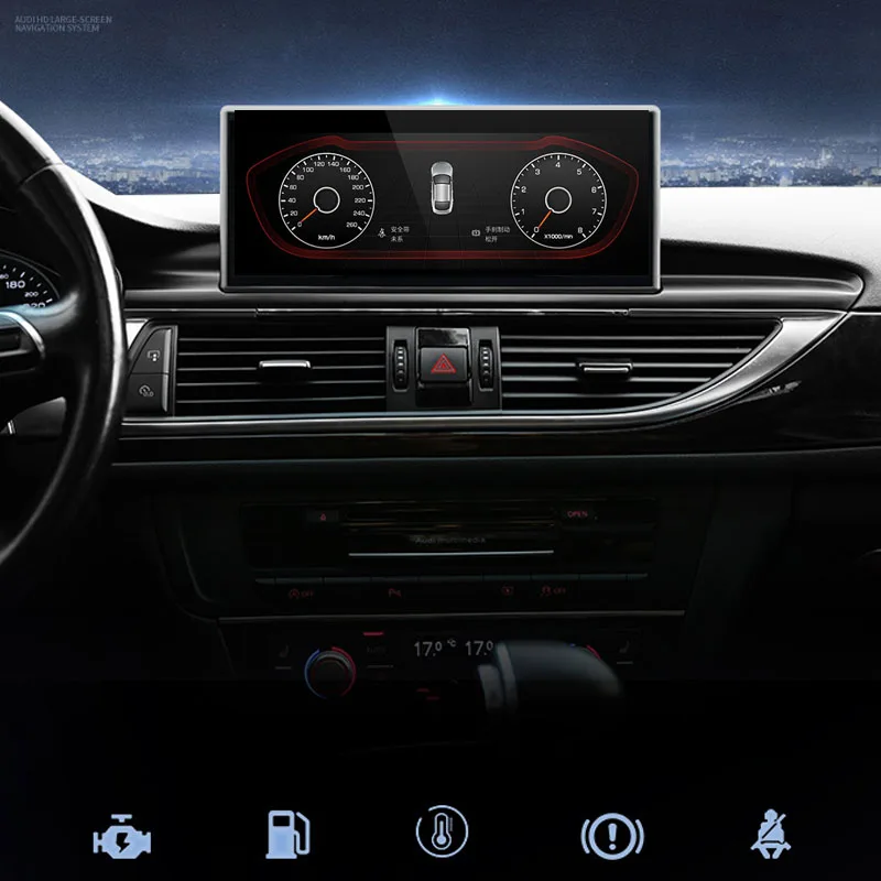 Liandlee автомобильный мультимедийный плеер NAVI для Audi A4 A4L B9 8W 2016 ~ 2021 встроенный CarPlay