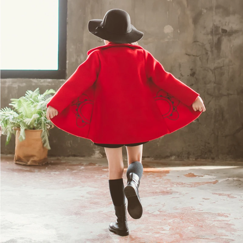 Детская шерстяная куртка на Возраст 4-12 лет | одежда и обувь