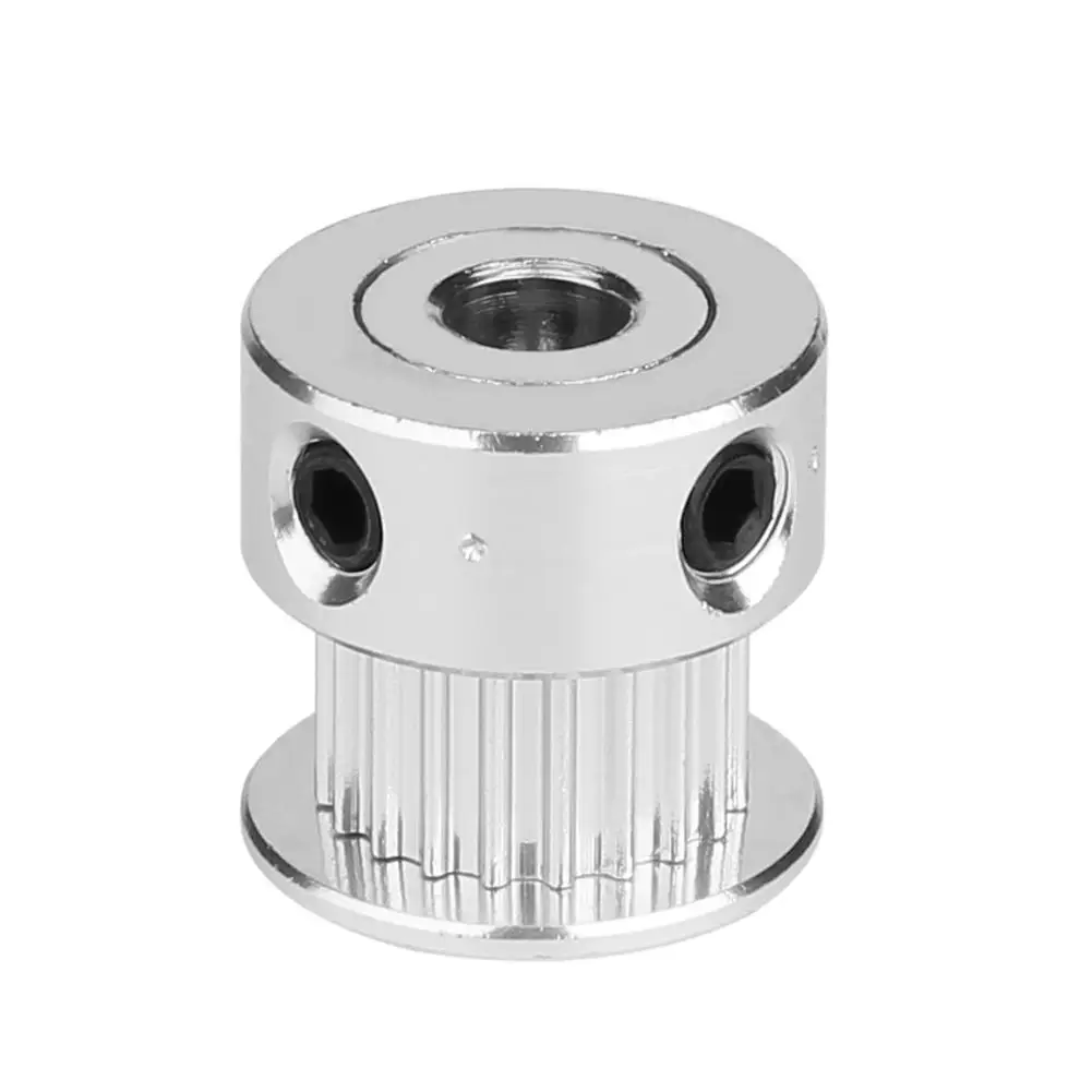 20 зубьев зубчатый шкив алюминиевые детали для 3D принтера 2GT отверстие 5 мм часть