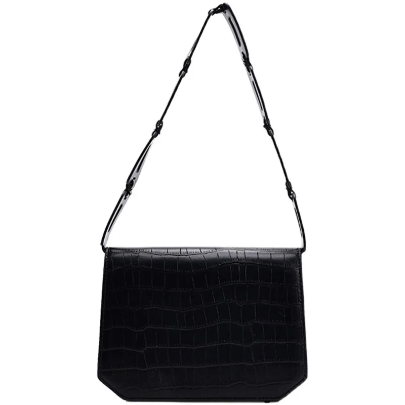 

Stone Pattern Womens Shoulder Bag 2020 PU Leather Handbags and Purses Luxury Hand Bags Women Branded Trending