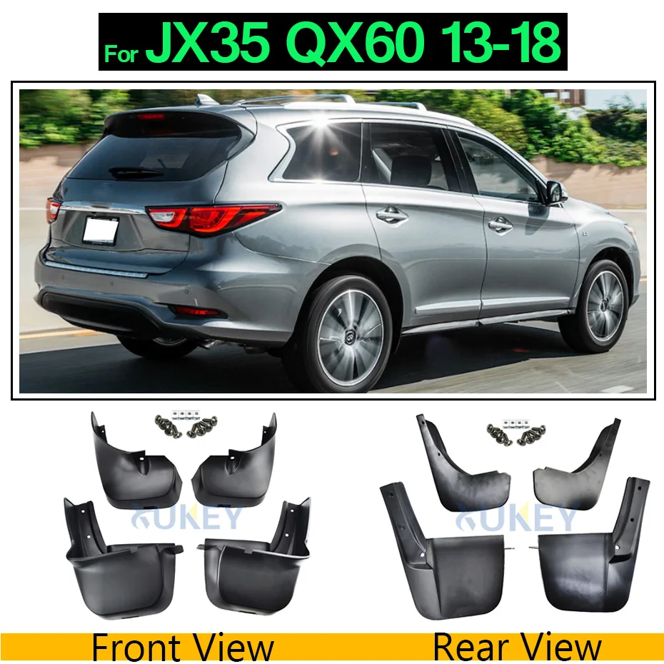 Комплект брызговиков для Infiniti G25 G35 G37 Q40 Q50 Q50S QX30 JX35 QX60 FX S51 FX35 FX37 FX50 QX70 брызговики