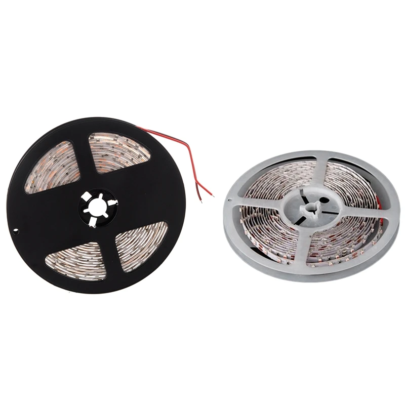 Топ 2 шт. 5 м 3528 SMD 300 светодиодный водонепроницаемый фонарь: 1 желтый 16 футов гибкий
