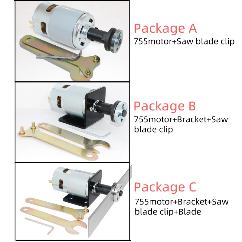 Циркулярная пила с двигателем 775 12 В/24 В постоянного тока высокая мощность сделай