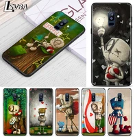abstract art doll silicone cover for samsung a9s a8s a6s a9 a8 a7 a6 a5 a3 plus star 2018 2017 2016 soft phone case