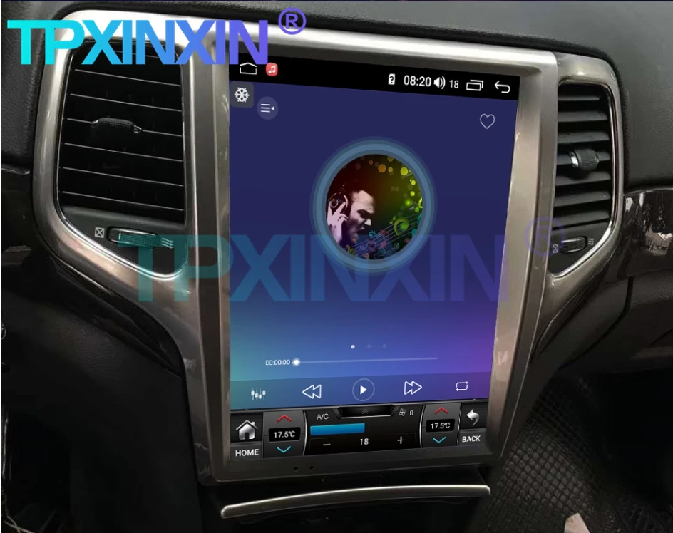 

Android 11 8+256G Carplay For Jeep Grand Cherokee 2008-2013 Tesla Style Car Radio GPS Navigation Headunit Multimedia Auto Player