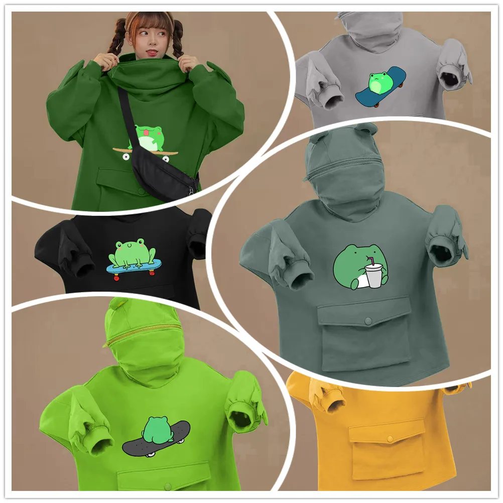 

Толстовка Женская осенне-зимняя с капюшоном, 2021