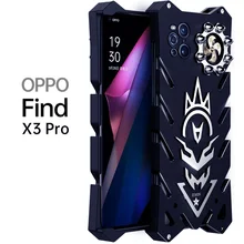 Cooling For OPPO Find X3 Pro X 3 Case Powerful Shockproof Screw Metal Bumper For Find X3 Neo X3Lite X 3 Lite Aluminum Cover