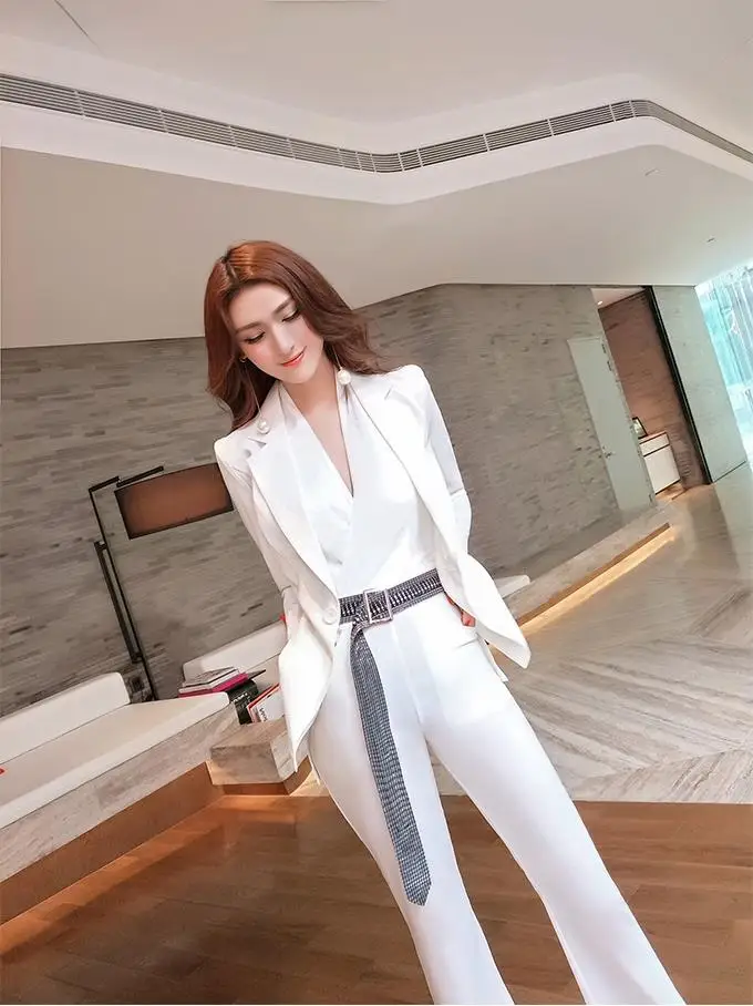 Новинка весна-лето 2020 Офисная Женская тонкая Брендовая женская одежда для