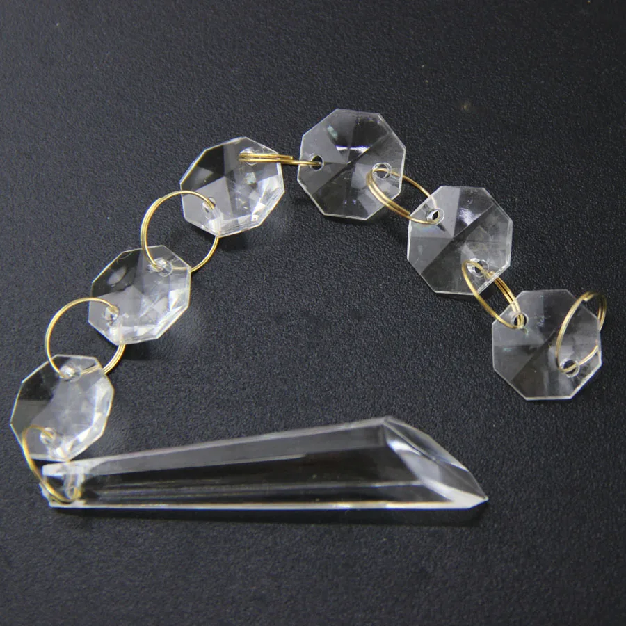 10 40 шт. акриловые бусины Ловец Солнца хрустальные подвесные стеклянные призмы