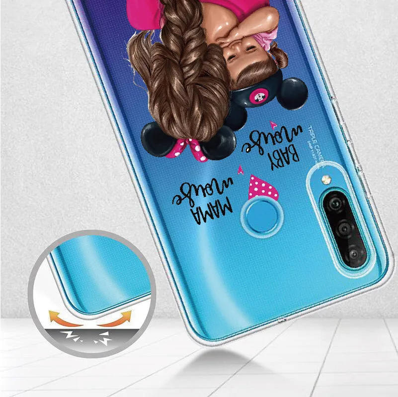 Тонкий мягкий прозрачный чехол из ТПУ для Huawei Honor Mate 10 20 Nova P20 P30 P40 P Smart | Мобильные