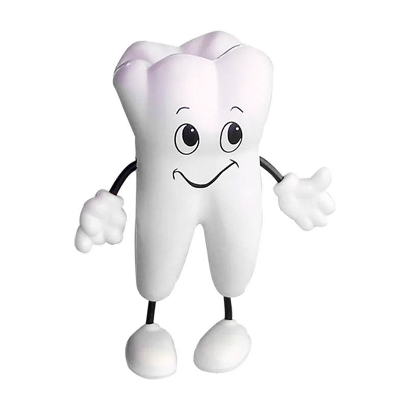 

1 шт. зуб-фигурка сжимающаяся игрушка мягкая полиуретановая пена зуб кукла модель Форма стоматологическая клиника стоматологии с выдвежным...