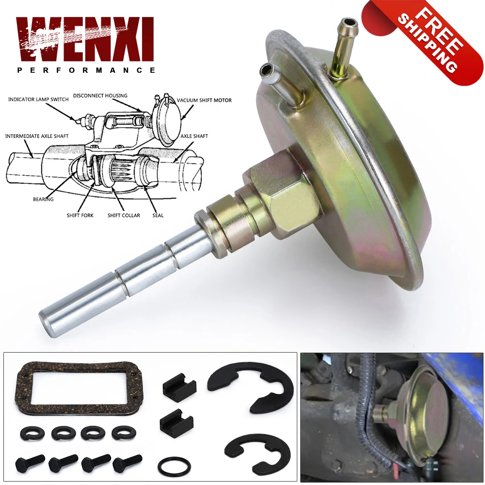 

Комплект переключения передней оси 4WD для 91-95 Jeep 90-02 Dodge Ram 1500 2500 3500 600202 4506116 4x4 пикапа