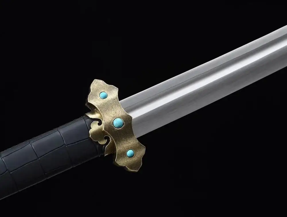 

Forged tactics falchion Broadsword Sword Temper Manganese steel Blade knife-edge Saber Saber