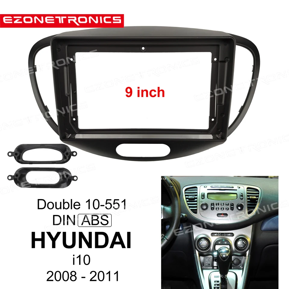 Автомагнитола 1-2Din 9 дюймов для HYUNDAI i10 2008 09 10 11 | Автомобили и мотоциклы