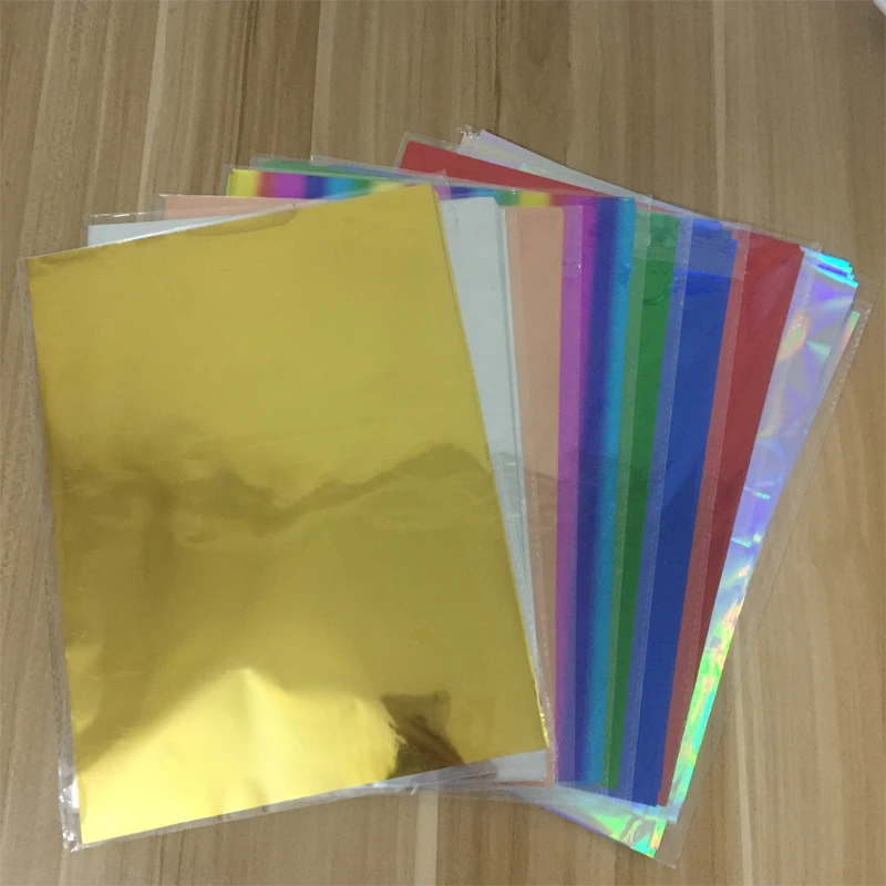 Золотой серебристый красный бумажный ламинатор для горячего тиснения