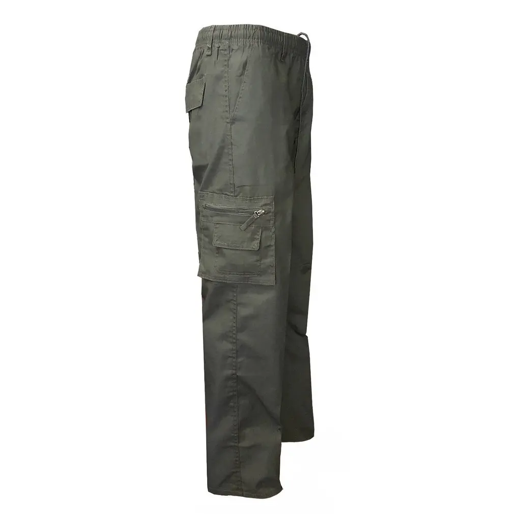 

Men's Wear Resistant Cotton Work Pants Classic Khaki Large Size Military Camouflage Tactics Pants Multi-color Jogging Trousers