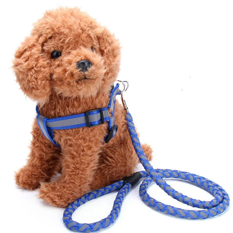 Поводок для питомцев набор поводков собак нейлоновый Светоотражающий