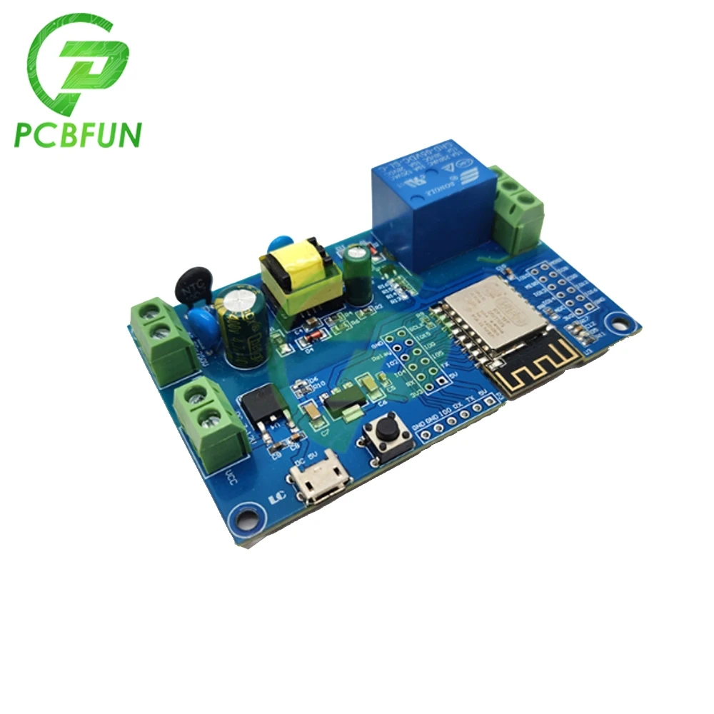 Новинка ESP8266 Wi Fi одноканальный релейный модуль релейная плата поддержка AC 90 250 В DC