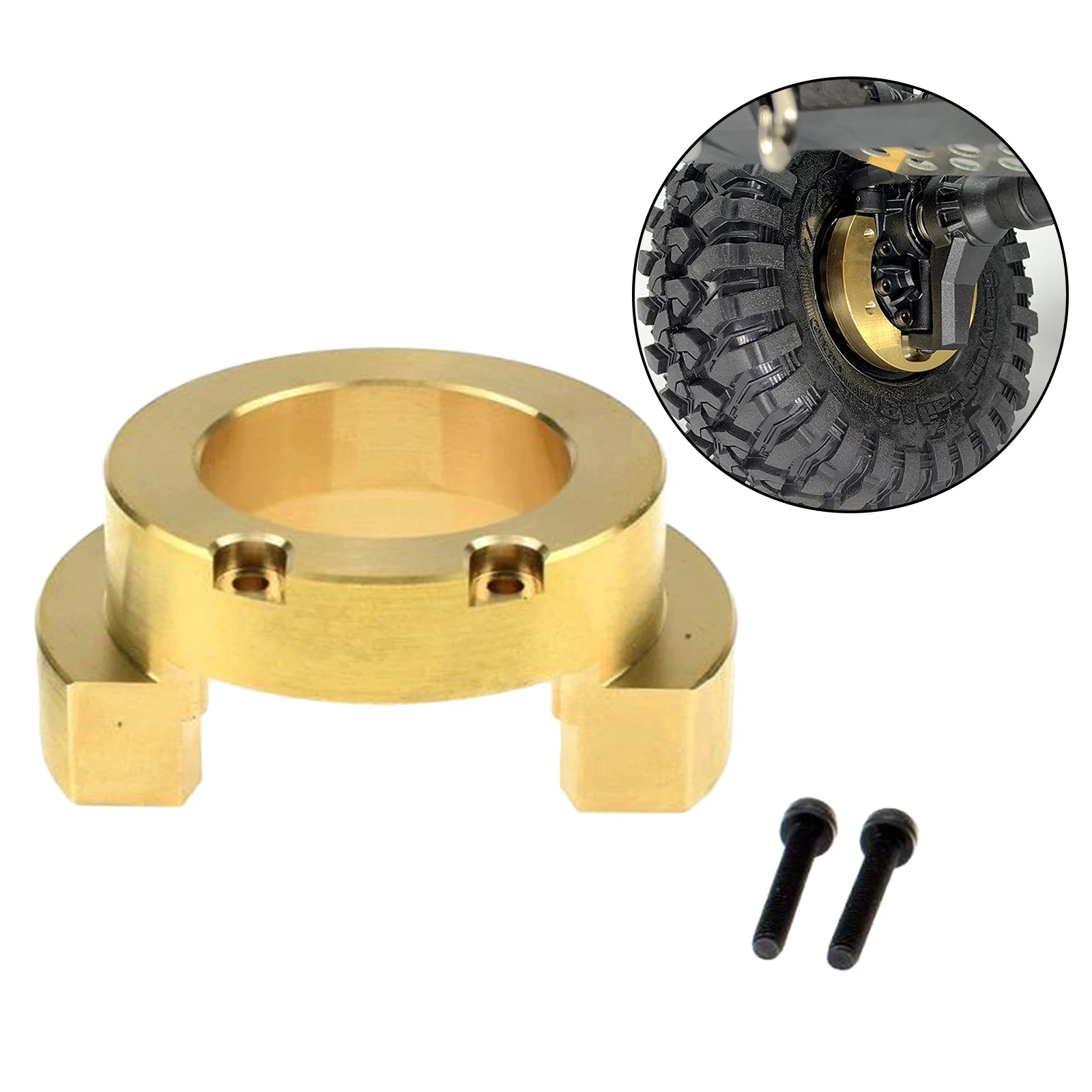 

Heavy Duty Wheel Counterweight Fit for TRX6 TRX4 1:10 Scale RC Crawler Accs