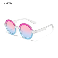 longkeeper kids round sunglasses brand designer baby boys girls cute vintage sun glasses children uv protection gafas de sol