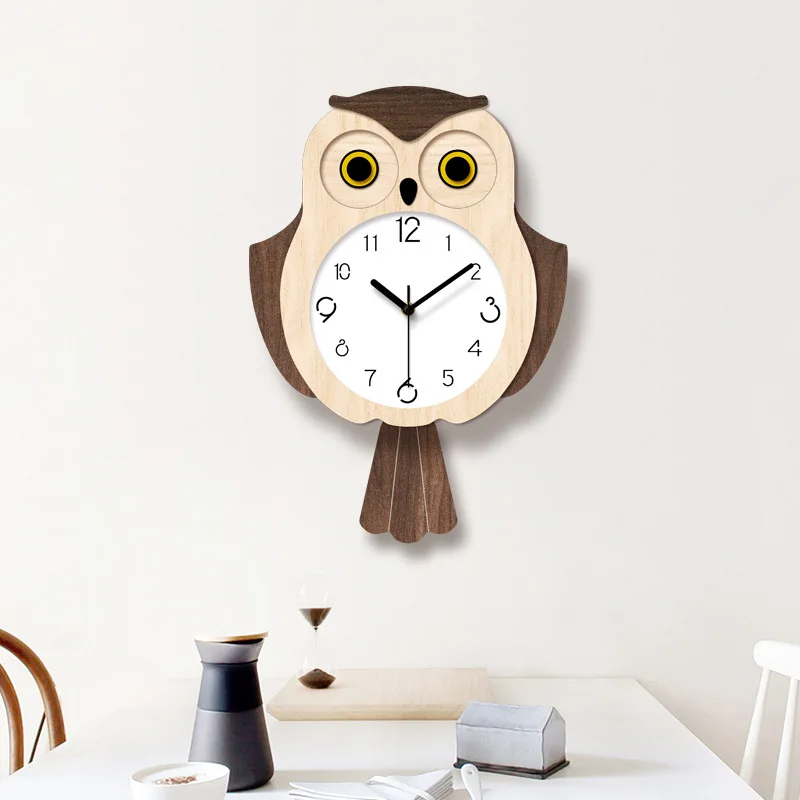 

Creative Acrylic Swing Wall Clock Living Room Bedroom Silent Home Fashion Clock