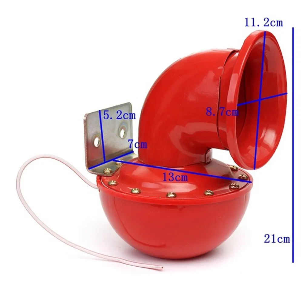 Электрический Булл воздушный рожок 200 дБ 12 В супер громкий звук для мотоцикла