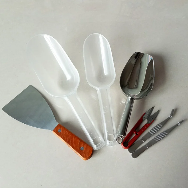 Нержавеющая сталь лопатка для очистки от воска свеча передача Лопата DIY ручной