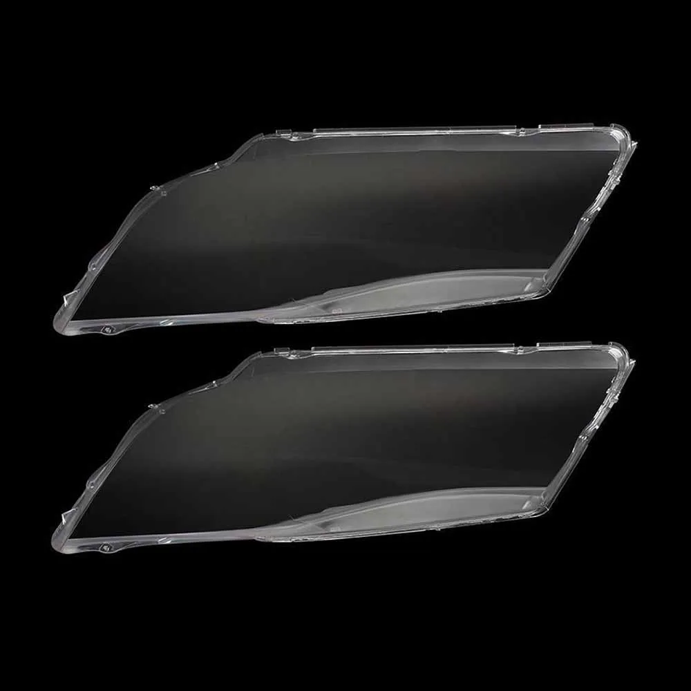 Пара налобных фар из поликарбоната прозрачные Сменные крышки объектива оболочка