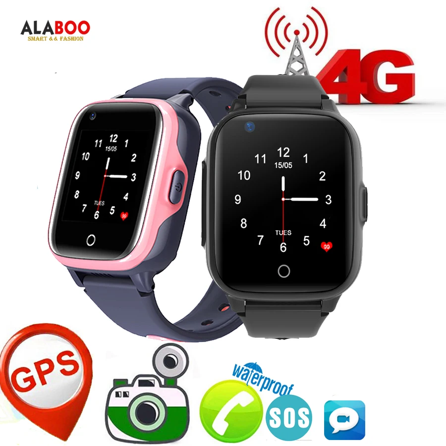 

Smart 4G Remote Camera GPS WIFI Kids Student Wristwatch SOS Video Call Monitor Tracker Location Vibration Reminder Phone Watch