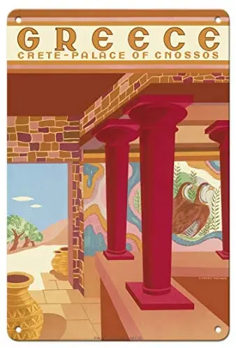 Греция крет дворец кенсоса (Knossos) Хелен гурисис теочарис с. Металлический