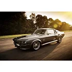 Алмазная 5d-картина сделай сам 1967 Mustang Shelby GT500, постеры Eleanor в виде супер машины, вышивка, настенное искусство для гостиной, домашний декор CV668
