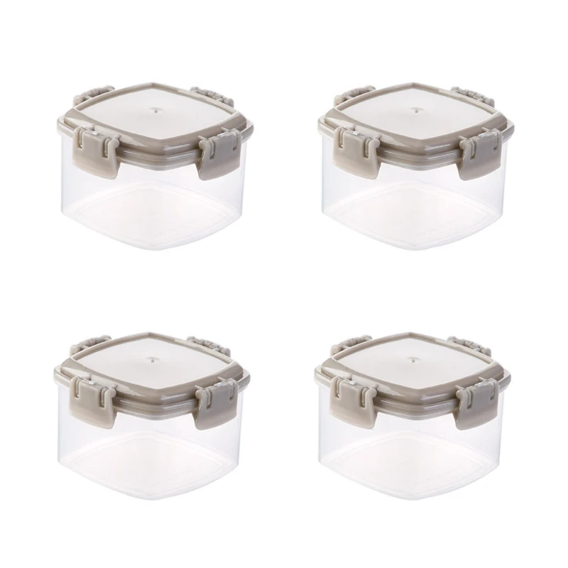 4 шт. коробка для приправ портативная бутылка джема контейнер хранения специй