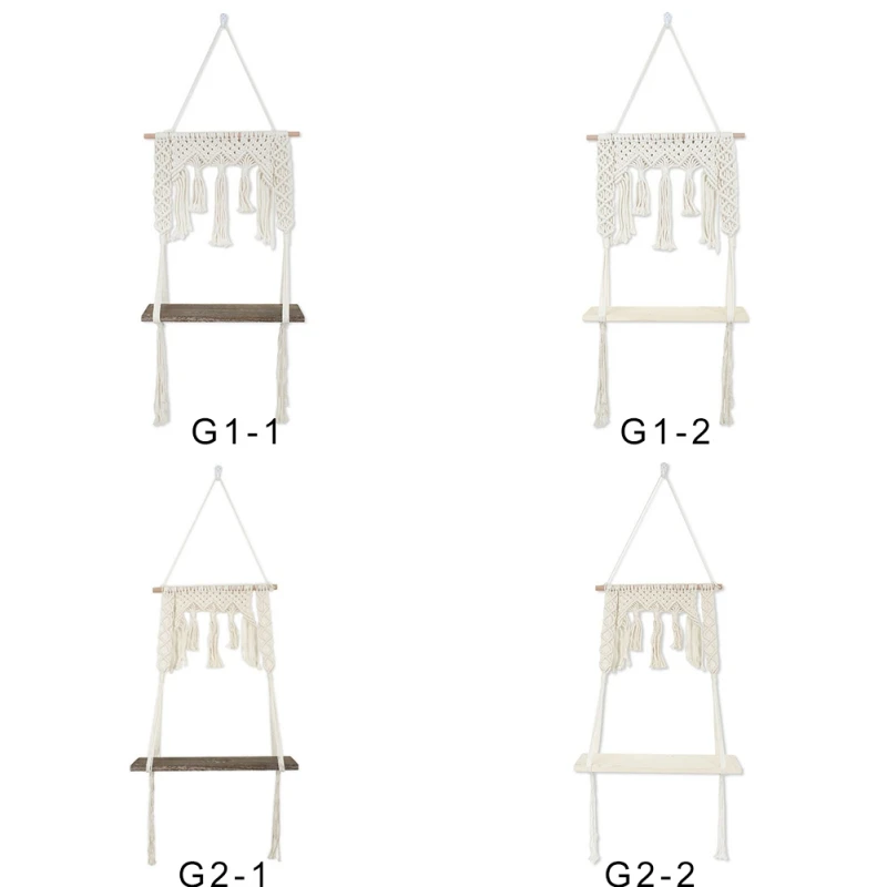 Декоративная хлопковая веревка в стиле бохо Тканый гобелен прочная плавающая